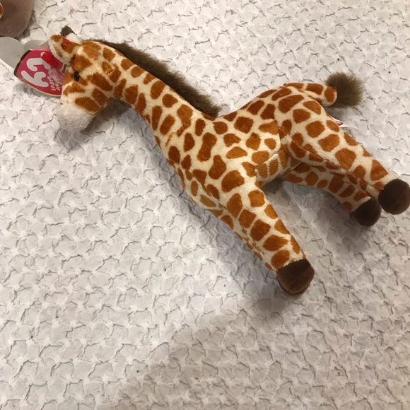 Vintage lot of 8 Beanie Buddy plush Jungle Safari animals tiger monkeys - Picture 7 of 9